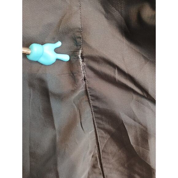 Banana Republic Blazer Men 42s Gray Striped Modern Fit Corpcore Career Jacket - Picture 4 of 11